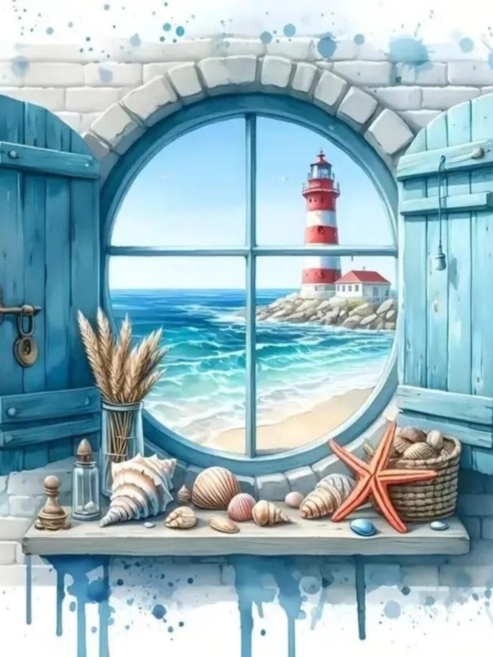 Lighthouse 5D Diamond Painting Kit